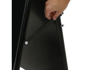 Stoepbord A-Board Elegant Staal Zwart 50x70cm - 5