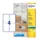 Etiket Avery J8169-25 99.1x139mm Inkjet wit 100 stuks