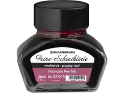 Kalligrafie inkt Standardgraph 30ml papaverrood