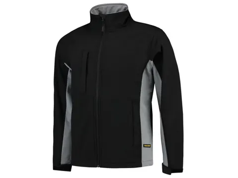 Tricorp 402002 TJ2000 Bicolor softshell, zwart/grijs, maat XS, per stu