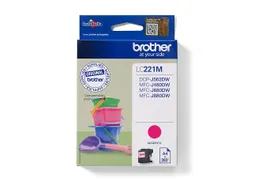 Inktcartridge Brother LC-221 rood