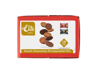 Koekjes Elite Special Dutch chocolate stroopwafelmix 120 stuks - 4