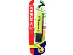 Markeerstift STABILO BOSS Original 70/24 geel blister à 1 stuk