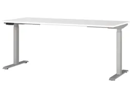 Elektrisch ihv bureau,HxBxD 720-1200x1800x800mm,blad wit