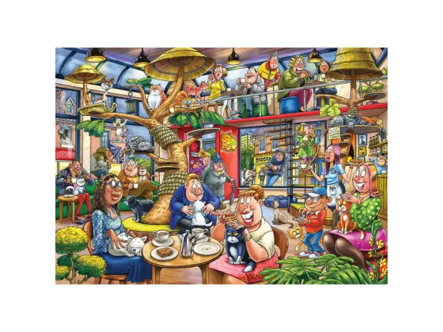 Wasgij Mystery 28 Kat-en-muisspel Puzzel 1000 stukjes