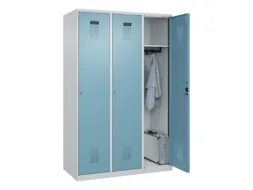 locker,HxBxD 1850x1200x500mm,3vak,vak B 400mm,cil.-slot