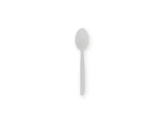 Lepel IEZZY herbruikbaar PP 185mm 50 stuks wit - 2
