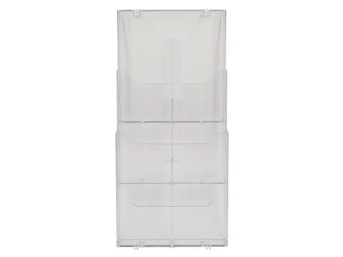 Wandfolderhouder A4 vertic (3) transp.