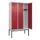 locker,HxBxD 2120x1200x500mm,3vak,vak B 400mm,draaigrendel