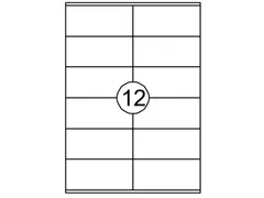 Etiket Quantore 105x48mm 1200st