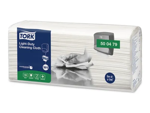 Light-Duty Reinigingsdoek Premium Wit 4x120st Doos a 480 stuks