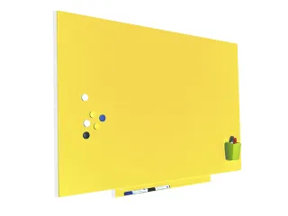 Whiteboard Rocada Skincolour 75x115cm geel gelakt - 8