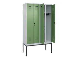 locker voor scheiding van kleding,HxBxD 2120x1200x500mm,4vak - 1