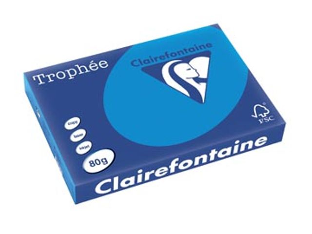 Kopieerpapier Trophee A3 80 Gram Cariben Blauw | A3PapierOnline.nl
