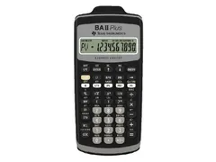 Rekenmachine Ti Ba Ii Plus