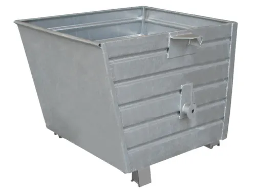 Kiepbak Hxbxd 900x800x1200mm 0.70m³ 99kg Draagverm. 1500kg Verzinkt