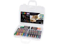 paintmarkers, doos 20 stuks, ontwerp Metallic