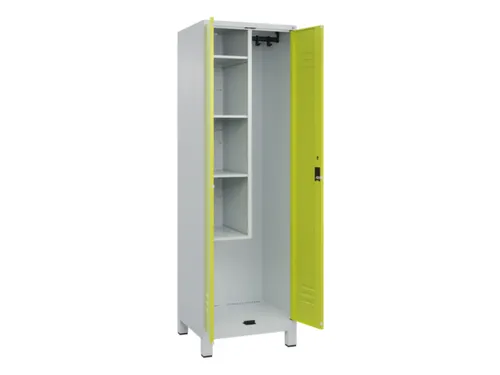 schoonmaakkast,HxBxD 1950x600x500mm,links 4vakken