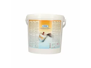 CMT Disinfection wipes wit XL 18x22cm 680 wipes emmer BE-NOTIF 14317 - 1