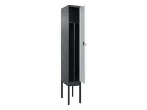 locker voor scheiding van kleding,HxBxD 2120x300x500mm,1vak