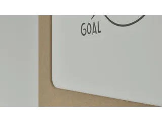 Silva verrijdbaar akoestisch whiteboard beige 200x120cm - 6