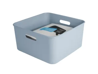 Sigma Home cube box 12,5L blauw - 31,3x31,3x15,7cm - 5