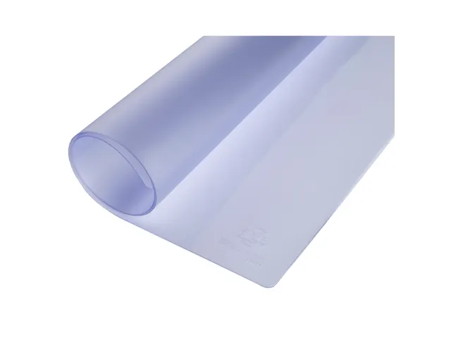 Onderlegger flexibel PVC 43x90cm kristal