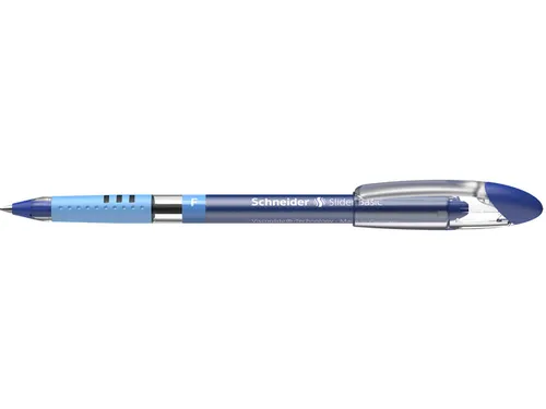 Balpen Schneider Slider Basic F 0,3mm blauw