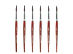 Penseel Kangaro Serie 120 rond Nr. 16 geitenhaar doos 6 stuks
