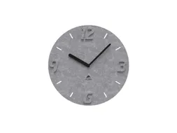 wandklok recycled PET grijs 30 cm.