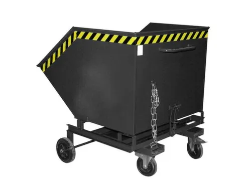 Kiepwagen,waterdicht,HxLxB 1290x1420x1340mm,1m³,draagverm. 300kg