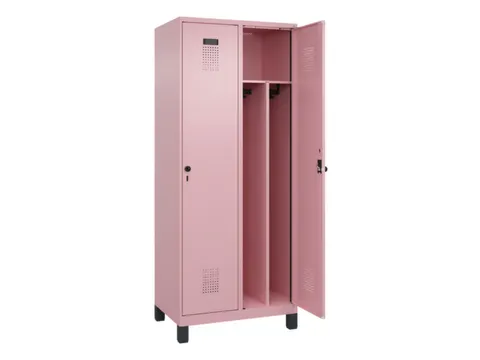 locker voor scheiding van kleding,HxBxD 1950x800x500mm,2vak
