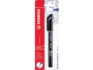 Fineliner STABILO Sensor 10198 fijn zwart blister à 1 stuk - 2