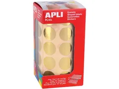 Apli Stickers Bol, Goud, 1.770 Stuks