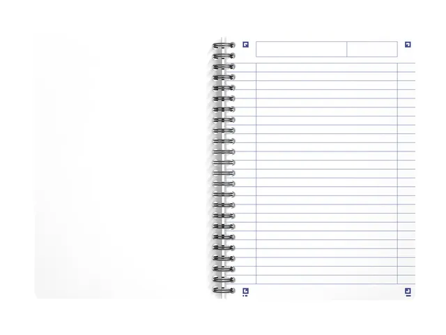 Spiraalblok Oxford My Rec'Up A5 lijn 90vel assorti