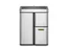 Afvalbak EKO Mirage Plus sensor 30 liter en 2x15 liter RVS