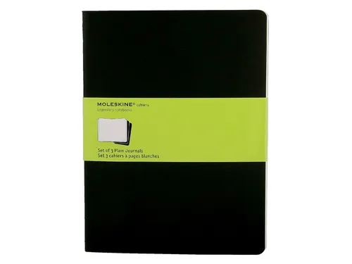 Schrift Moleskine Blanco Xl Zwart 190x250mm