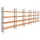 palletstelling,basis+4xaanbouw,HxBxD 4620x14100x750mm,vakl. 3000kg