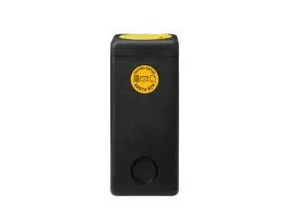 Afvalbak 60 liter EarthBin Geel Zwart - 2