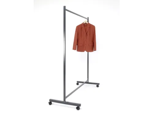 garderoberek,verrijdbaar,HxD 1800x600mm,4zwenkwielen,staal,1000 mm