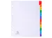 Tabblad Karton 160 Gram A4 + index 12 tabs wit