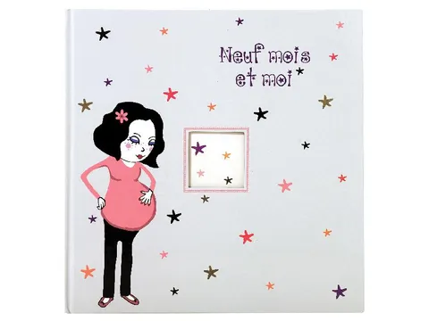 Fotoalb NEUF MOIS ET MOI 25x25cm 80bl