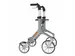 TrustCare Lichtgewicht rollator Let's Fly Grijs Zilver Aluminium