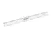 Règle Westcott Plastique 30cm Graduation cm/inch