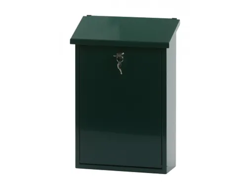 Wandbrievenbus Groen 40cm Staal