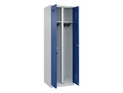 locker voor scheiding van kleding,HxBxD 1850x600x500mm,2vak