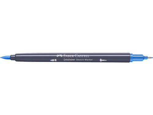 Sketchmarker Faber-Castell Goldfaber 451 saltwater blue op alcoholbasi