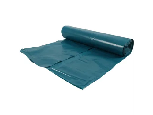 Afvalzak LDPE Gerecycled 65/20x125cm T70 blauw 196 Liter 10x10 Stuks