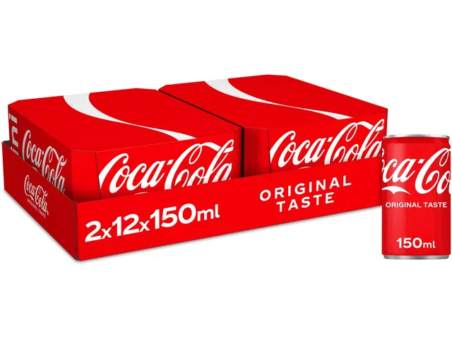 Coca-Cola Frisdrank mini blik 15cl 24 stuks