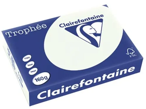 Trophée Pastel gekleurd papier A4 160 gram 250vel Lichtgroen